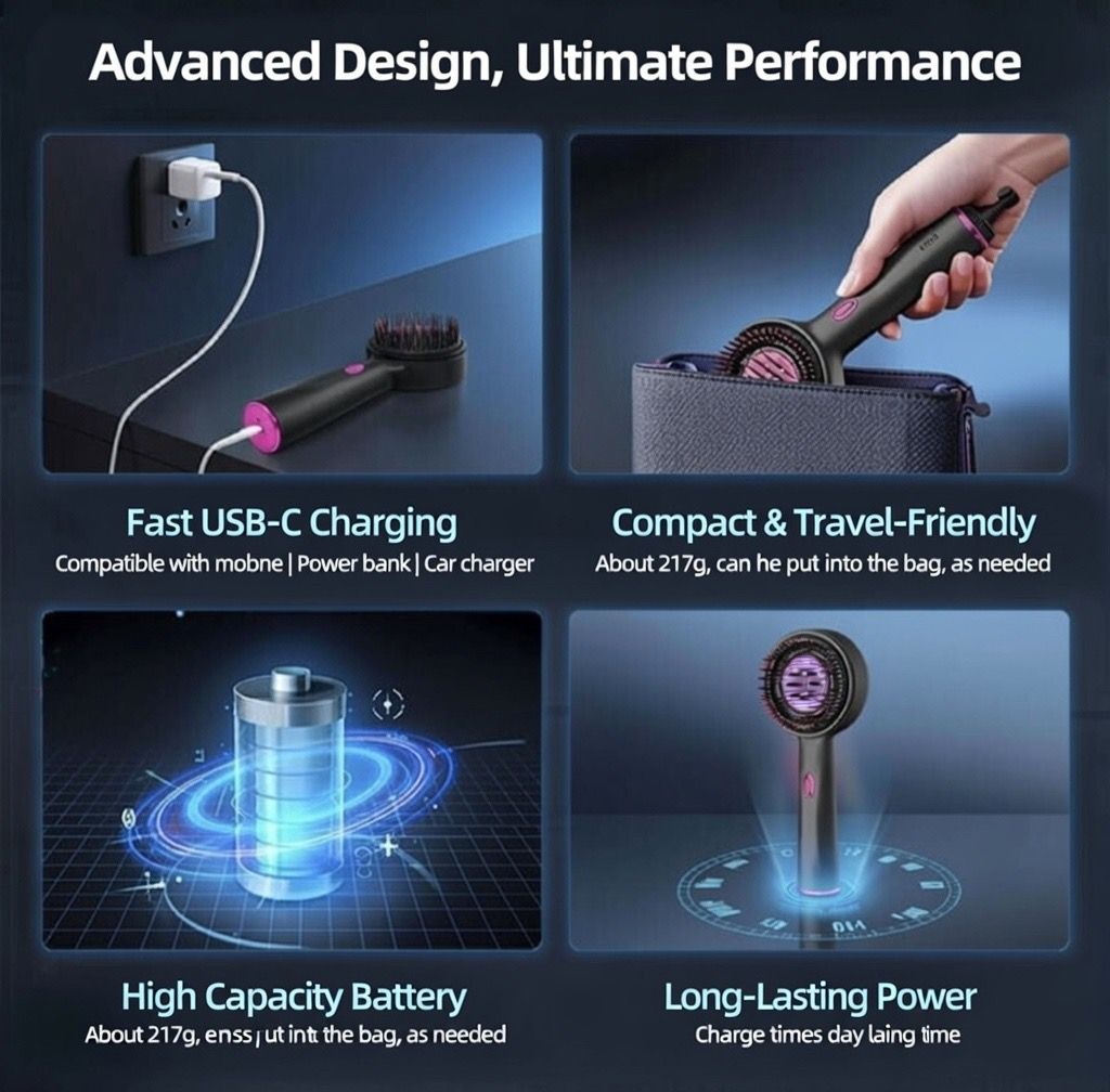 Electric Scalp Massager comb